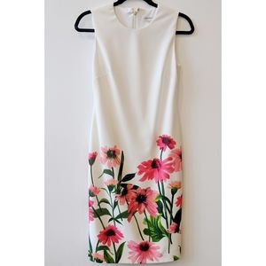 CALVIN KLEIN Floral Shift Dress